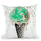 Mint And Chocolate Throw Pillow By Ashvin Harrison