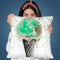 Mint And Chocolate Throw Pillow By Ashvin Harrison