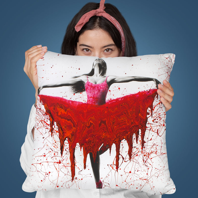 Moral Heart Dance Throw Pillow By Ashvin Harrison