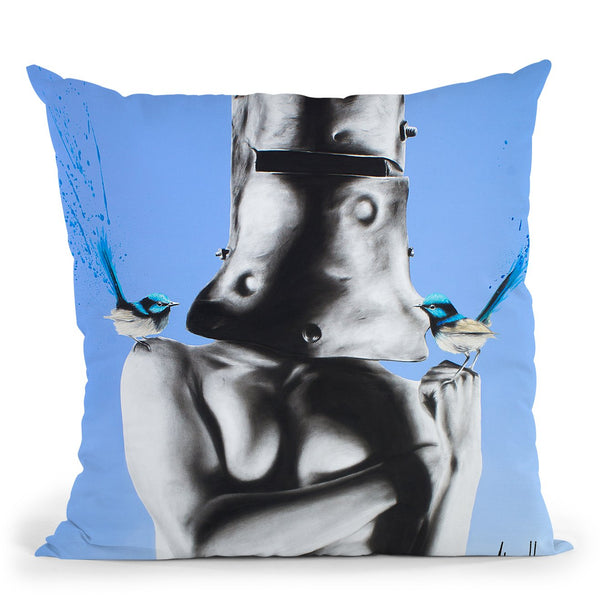Ned Kelly And The Wrens Throw Pillow By Ashvin Harrison