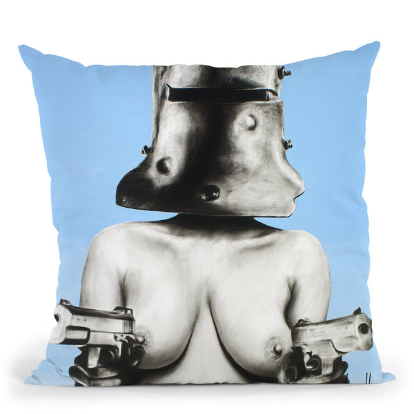 Ned Kelly Guns Throw Pillow By Ashvin Harrison