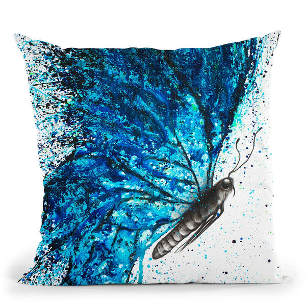 New Summer Wings Butterfly Throw Pillow By Ashvin Harrison
