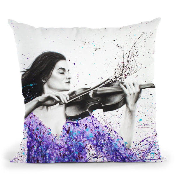 Allegro Concerto Throw Pillow By Ashvin Harrison