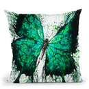 Night Garden Butterfly Throw Pillow By Ashvin Harrison