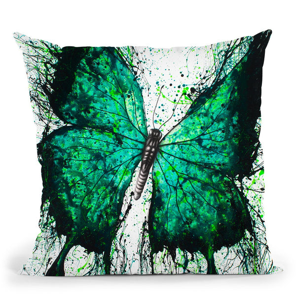 Night Garden Butterfly Throw Pillow By Ashvin Harrison