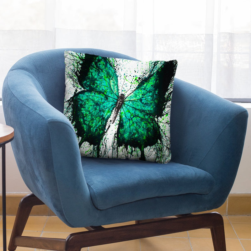 Night Garden Butterfly Throw Pillow By Ashvin Harrison