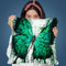 Night Garden Butterfly Throw Pillow By Ashvin Harrison