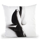 Nude Woman Charcoal Study 39 Throw Pillow By Ashvin Harrison