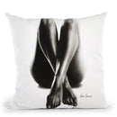 Nude Woman Charcoal Study 44 Throw Pillow By Ashvin Harrison