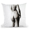 Nude Woman Charcoal Study 45 Throw Pillow By Ashvin Harrison