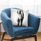 Nude Woman Charcoal Study 45 Throw Pillow By Ashvin Harrison