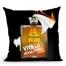 Fashion Perfume Molotov Throw Pillow By Alexandre Venancio