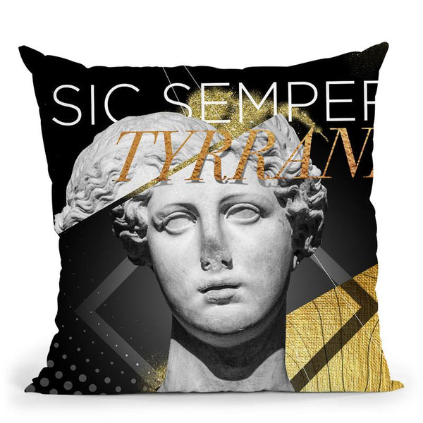Graphic Empire I Throw Pillow By Alexandre Venancio