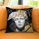 Graphic Empire I Throw Pillow By Alexandre Venancio