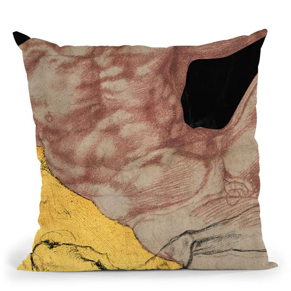 Masterpieces Remix Michelangelo Ii Throw Pillow By Alexandre Venancio