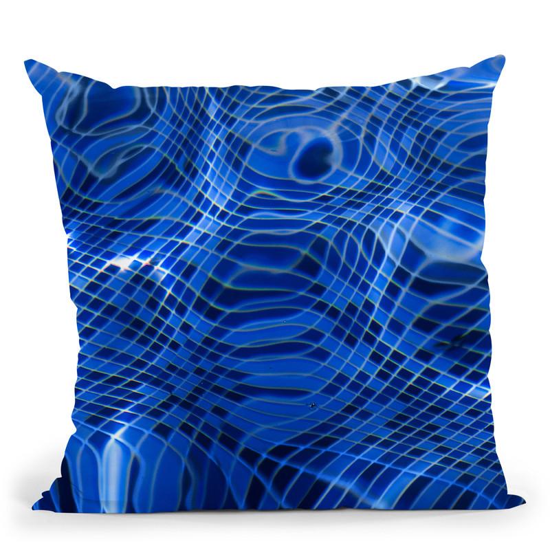 By The Pool I Throw Pillow By Alexandre Venancio