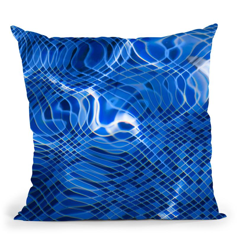 By The Pool Ii Throw Pillow By Alexandre Venancio