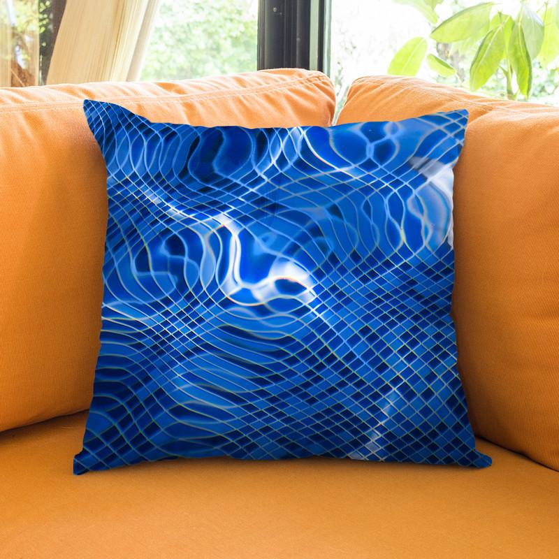 By The Pool Ii Throw Pillow By Alexandre Venancio