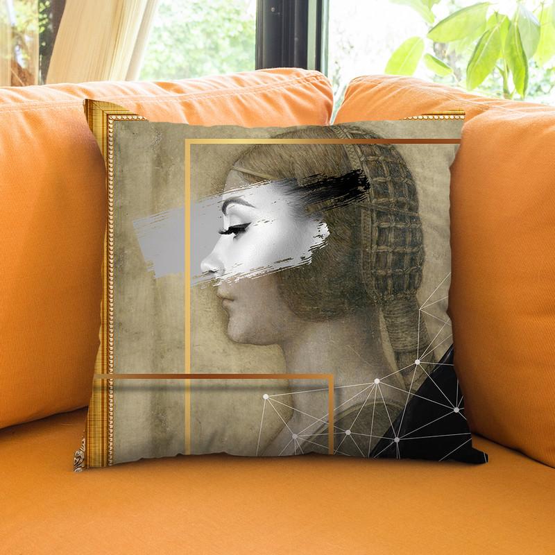 Dm Davinci Ii Throw Pillow By Alexandre Venancio