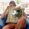 Dm Davinci Ii Throw Pillow By Alexandre Venancio