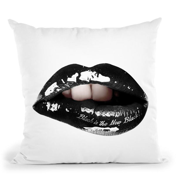 Fashion Black Is The New Black Throw Pillow By Alexandre Venancio