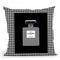 Fashion Perfume Pied De Coq Throw Pillow By Alexandre Venancio