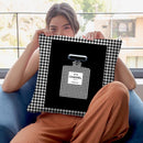 Fashion Perfume Pied De Coq Throw Pillow By Alexandre Venancio