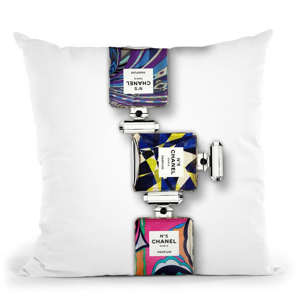 Fashion Perfume X Pucci Throw Pillow By Alexandre Venancio