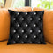 Fashion Chesterfield With Diamond Black Throw Pillow By Alexandre Venancio