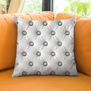 Fashion Chesterfield With Diamond White Throw Pillow By Alexandre Venancio