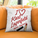 Fashion Karl Lagerfeld Throw Pillow By Alexandre Venancio