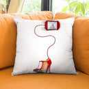 Fashion Louboutin Throw Pillow By Alexandre Venancio