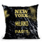 Fashion On Y Va Throw Pillow By Alexandre Venancio