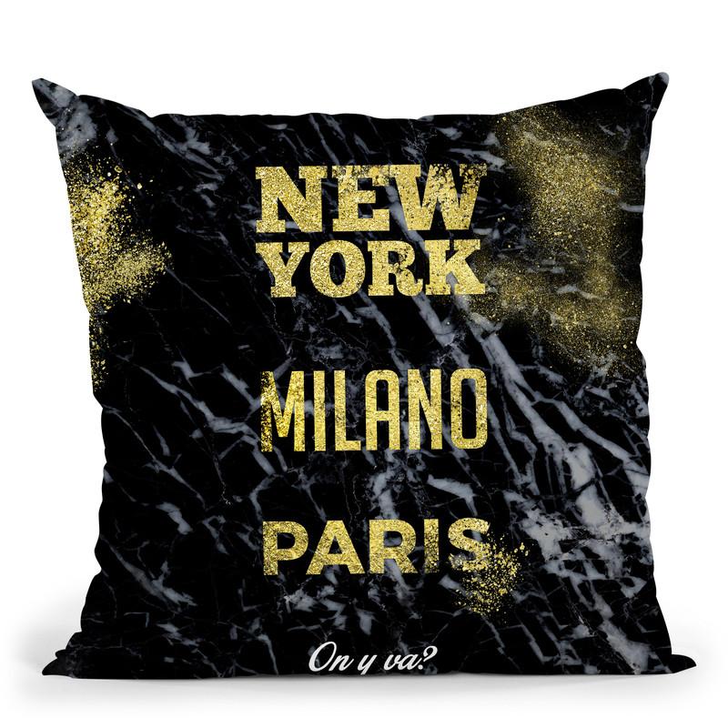 Fashion On Y Va Throw Pillow By Alexandre Venancio
