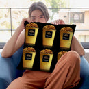 Fashion Popcorn Iii Throw Pillow By Alexandre Venancio