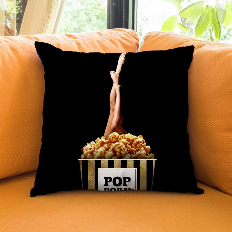 Fashion Popcorn Iv Throw Pillow By Alexandre Venancio
