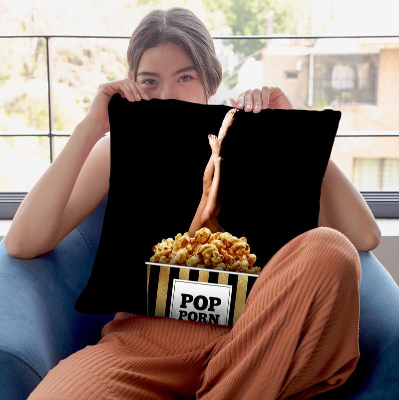 Fashion Popcorn Iv Throw Pillow By Alexandre Venancio