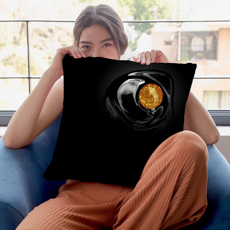 Fashion Golden Egg Ii Throw Pillow By Alexandre Venancio