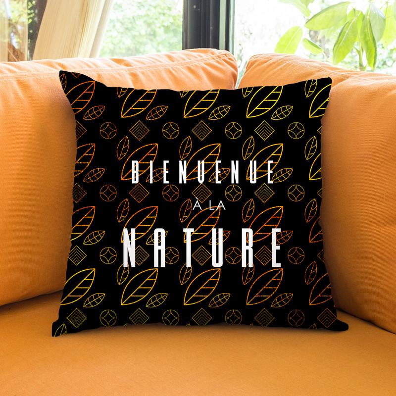 Fashion Art Deco Bienvenue Throw Pillow By Alexandre Venancio