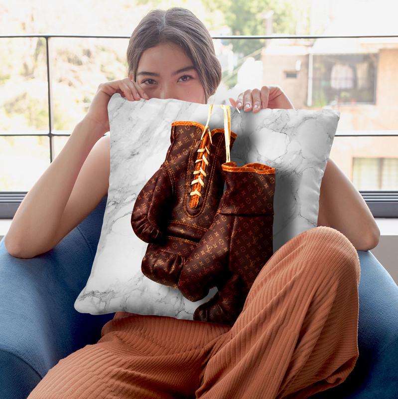 Fashion Lv Boxing Throw Pillow By Alexandre Venancio