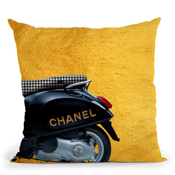 Fashion Vespa Ii Throw Pillow By Alexandre Venancio