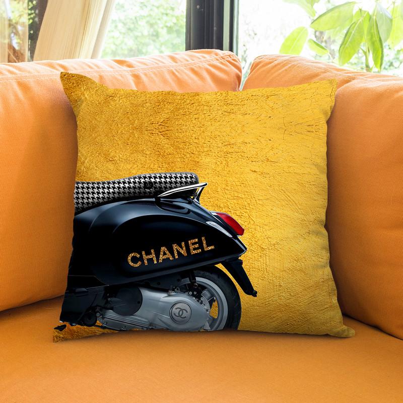 Fashion Vespa Ii Throw Pillow By Alexandre Venancio