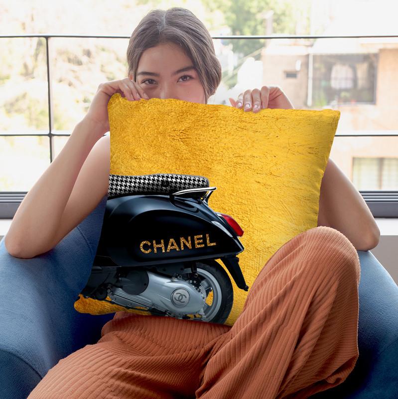Fashion Vespa Ii Throw Pillow By Alexandre Venancio