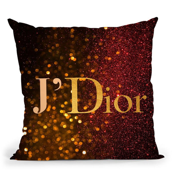 Fashion J'Dior Throw Pillow By Alexandre Venancio