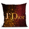 Fashion J'Dior Throw Pillow By Alexandre Venancio