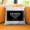 Fashion Street Sign Hermes Throw Pillow By Alexandre Venancio