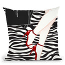 Fashion Ysl Throw Pillow By Alexandre Venancio