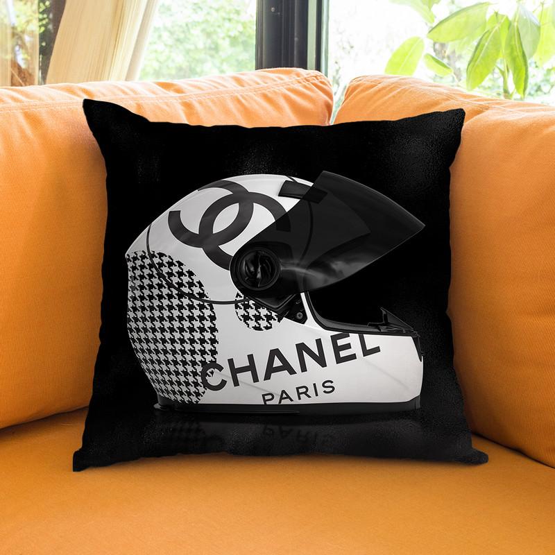Fashion Motorcycle Helmet Throw Pillow By Alexandre Venancio