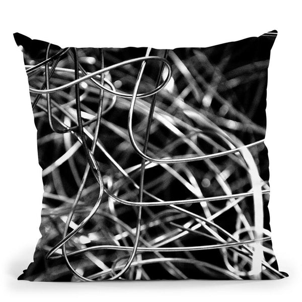 Fashion Maxxi Wires Iv Throw Pillow By Alexandre Venancio