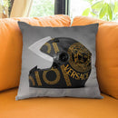 Fashion Versace Motorcycle Helmet Throw Pillow By Alexandre Venancio